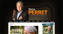 Desktop Screenshot of pierreperret.fr